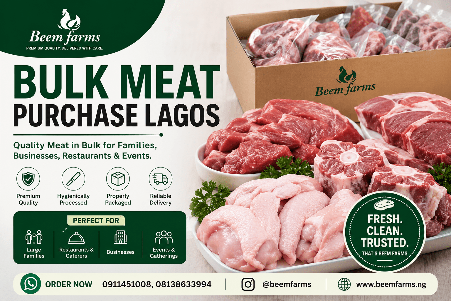 Bulk Meat Purchase Lagos