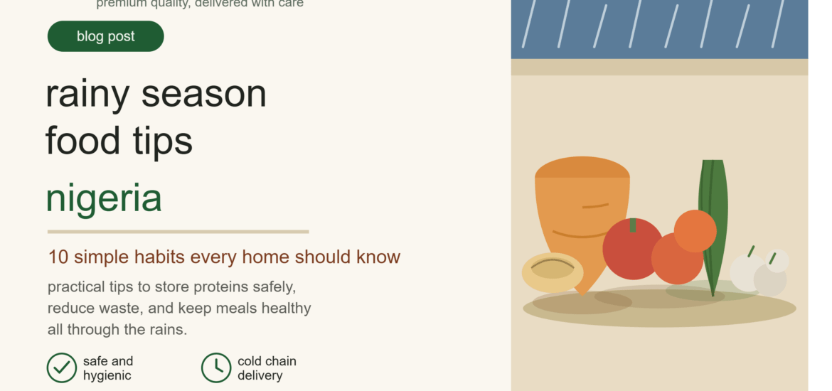 Rainy season food tips Nigeria