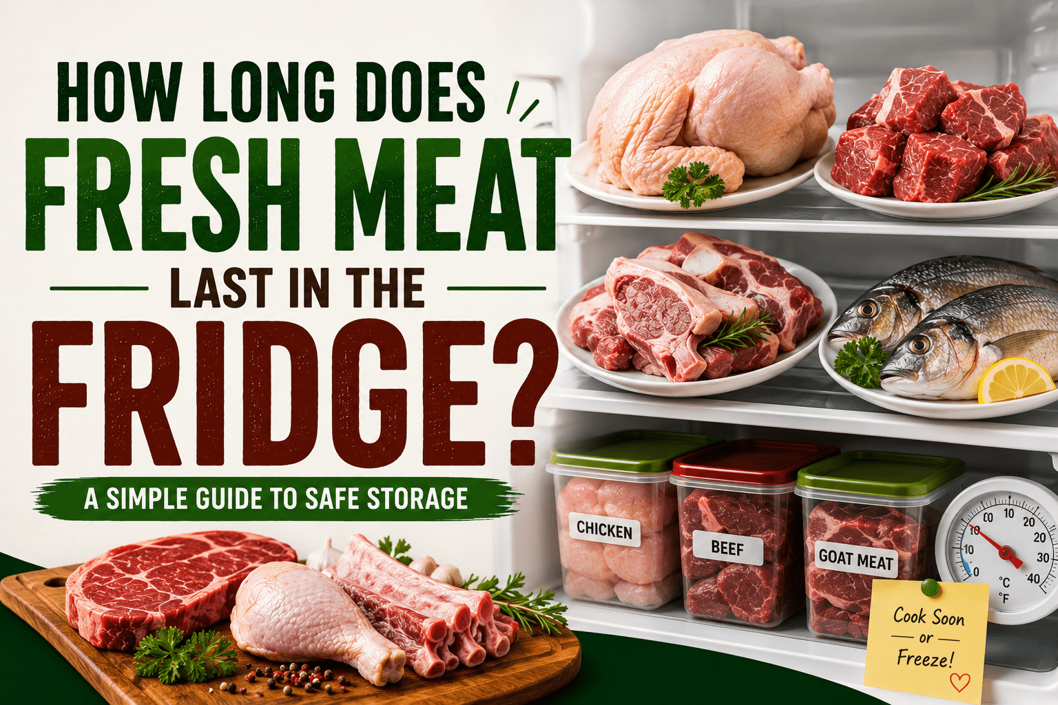 How Long Does Fresh Meat Last in the Fridge? | Beem Farms